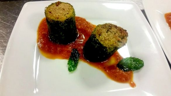 Prøv fyldte Squash Tapas hos restaurant Marco Polo