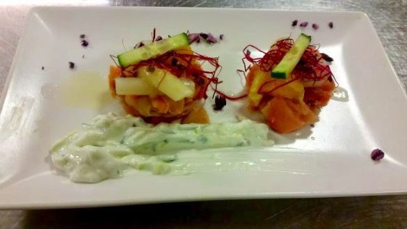 Lakse Tapas Hos restaurante pizzeria Marco Polo